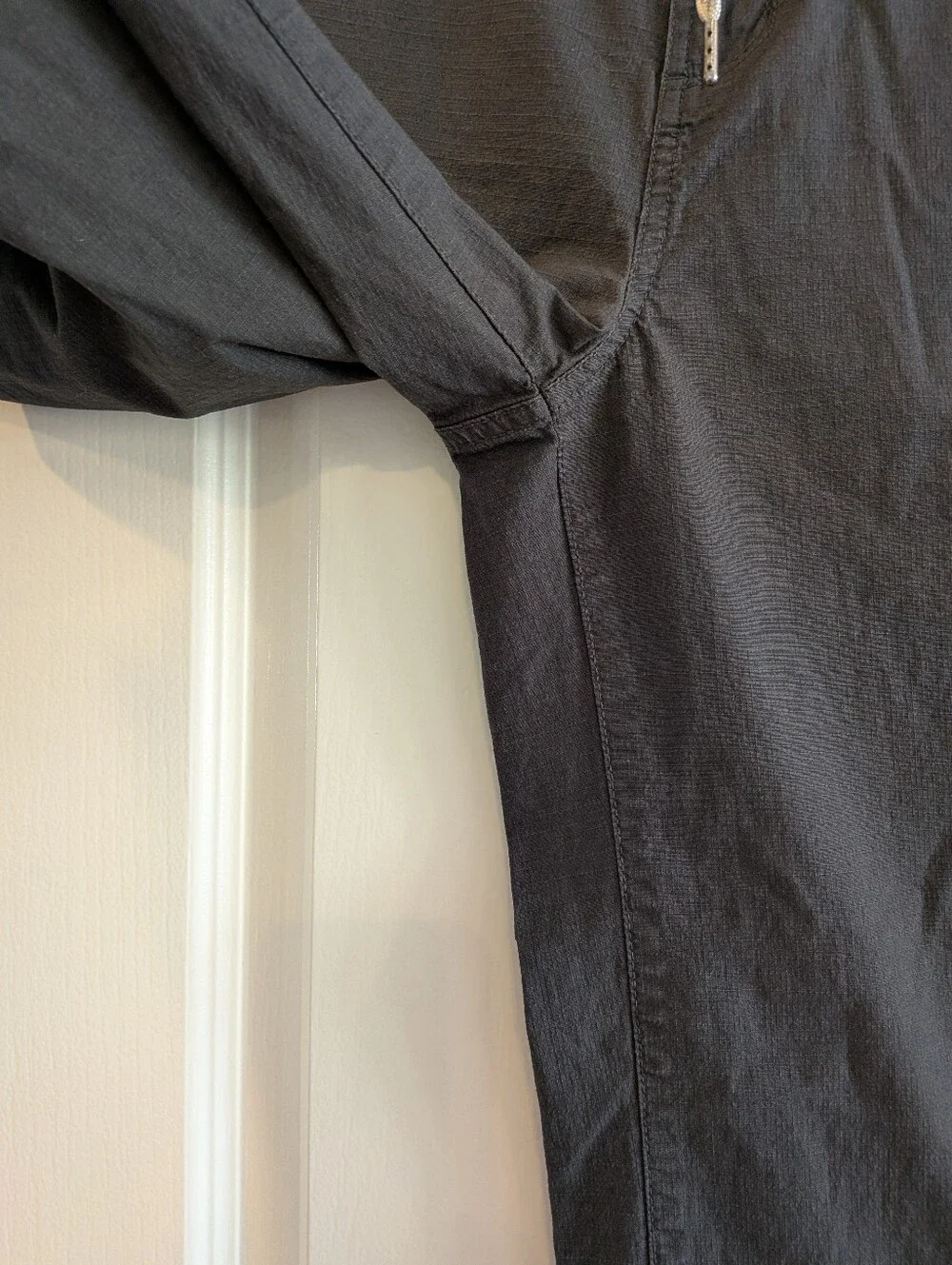 Vuori Women’s Ripstop Wide Leg Hiking Pant Dark Gray Gorpcore Outdoor Size S